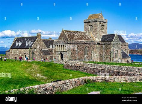 Historic Environment Scotland Iona Abbey On Isle Of Iona In The Inner