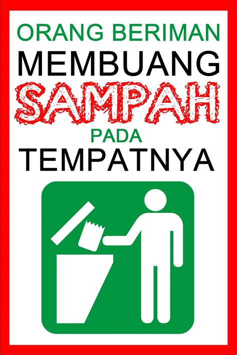 Gambar Poster Tentang Sampah Amat