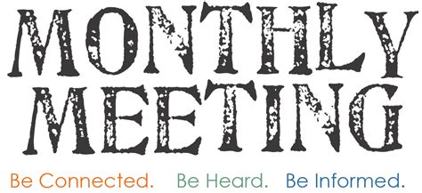 Meeting clipart monthly meeting, Meeting monthly meeting Transparent FREE for download on ...
