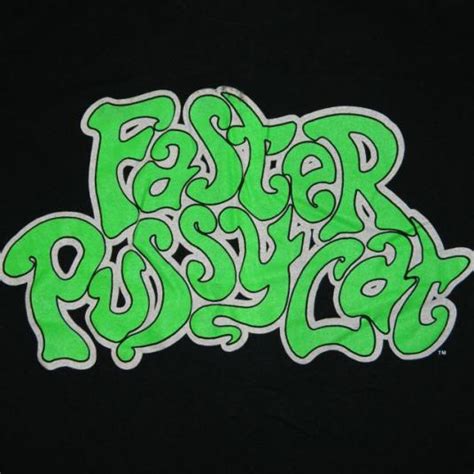 Vintage Faster Pussycat 80s Glow In The Dark T Shirt Tour Xl Defunkd