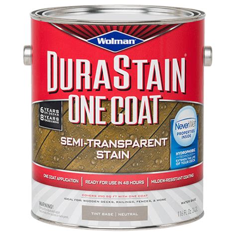 Find a retailer near you now. Wolman™ DuraStain® One Coat Semi-Transparent Stain Product ...