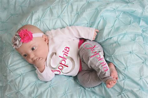 Baby Girl T Personalized Baby Clothes Baby Girl Clothes