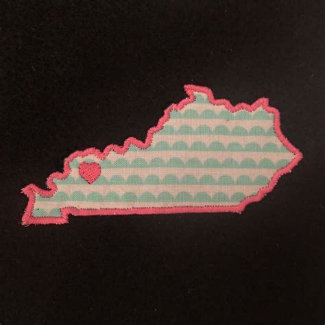 Buy Kentucky Get Any State Or Country Free Kentucky Appliqué And
