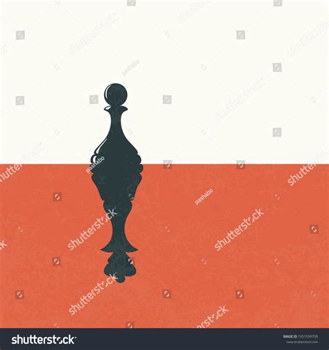 chess pawn becomes queen chess concept stock vector royalty free 1951599709 shutterstock
