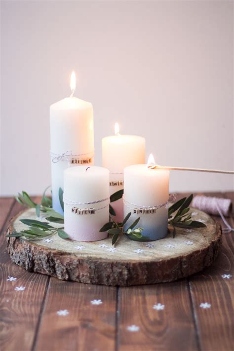 Maybe you would like to learn more about one of these? Baumscheiben-Adventskranz - TRYTRYTRY