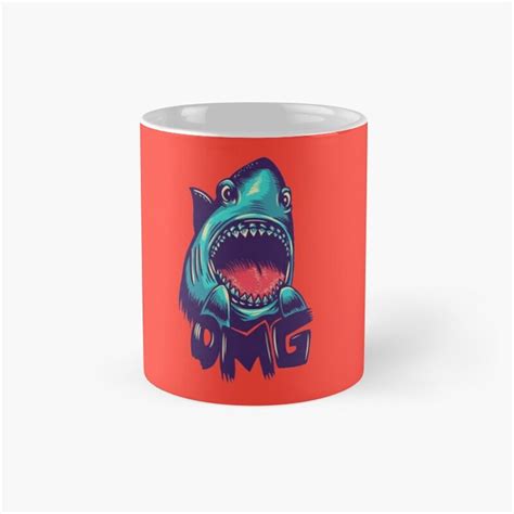 Shark Coffee Mug 11oz 15oz Teesdesign