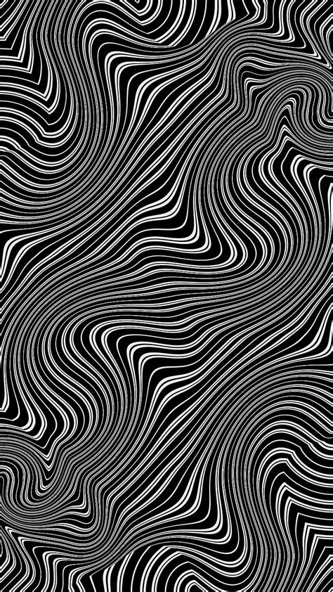 1920x1080px 1080p Free Download White Wave Optical Abstract Black