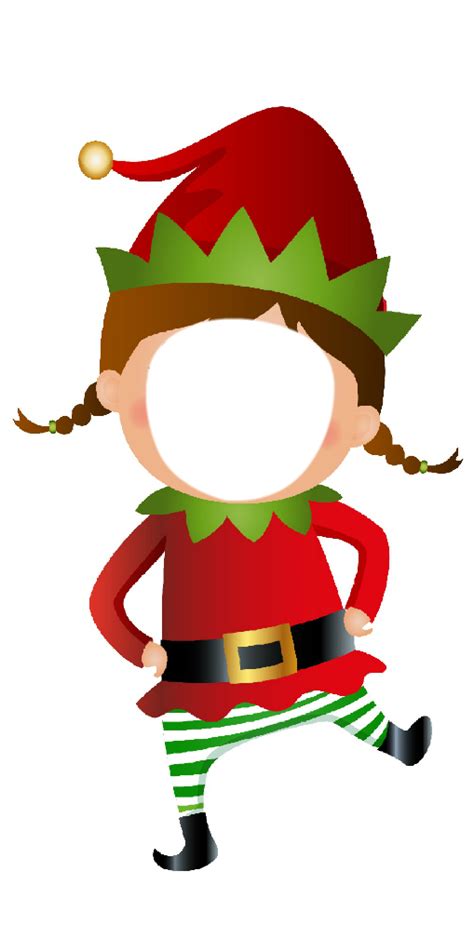 cut out elf body template