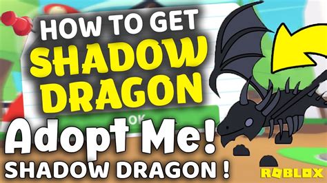 🐲 How To Get Shadow Dragon In Adopt Me 2021 Adopt Me Shadow Dragon