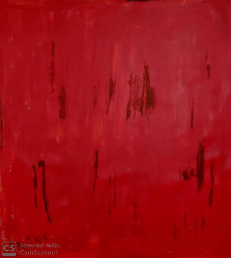 Abstraction In Red Painting By Anand Swaroop Manchiraju Fine Art America