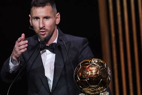 ¡el Astro Sigue Brillando Lionel Messi Logra Su Octavo Balón De Oro