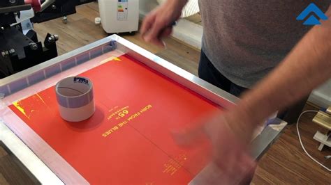 How To Tape A Screen Screen Printing Youtube