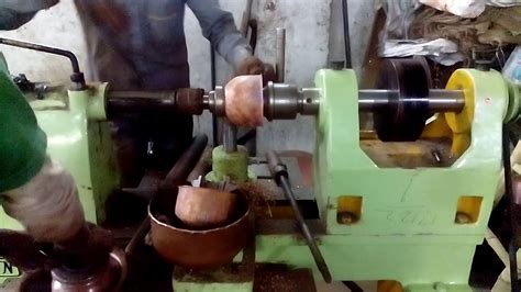 Metal Spinning Lathe Copper Spinning Youtube