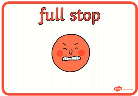 Teaching Full Stops Why Do We Use Full Stops Twinkl