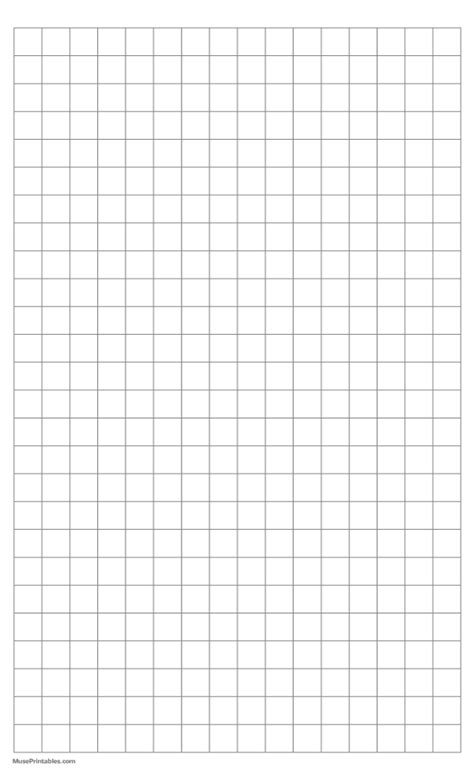 Printable Half Inch Gray Graph Paper For Legal Paper Free Download At