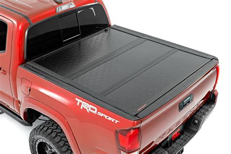 2016-2020 TOYOTA TACOMA LOW PROFILE HARD TRI-FOLD TONNEAU COVER – Show Off Motorsports