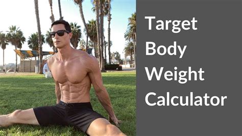 Builtlean Target Body Weight Calculator Youtube