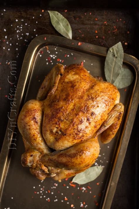 I typically cook chicken to 160 degrees then let it rest. Easy Roasted Chicken In Slow Cooker Tastes Like Heaven ...