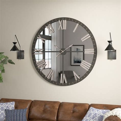 Oversized Bangor 60 Wall Clock Wall Clocks Living Room Unique