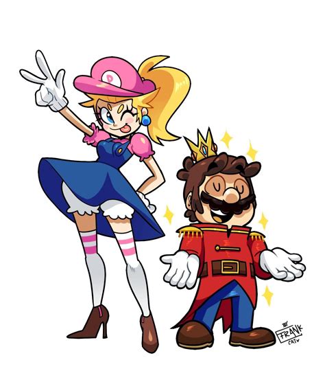 Peachie Bros and Prince Mario? | Super Mario | Super mario art, Mario, Super mario