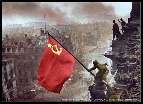 Soviet Flag Over Berlin 1945 Berlin May 1945 A Soviet Fl Flickr