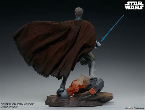 Star Wars General Obi Wan Kenobi Mythos Statue By Sideshow