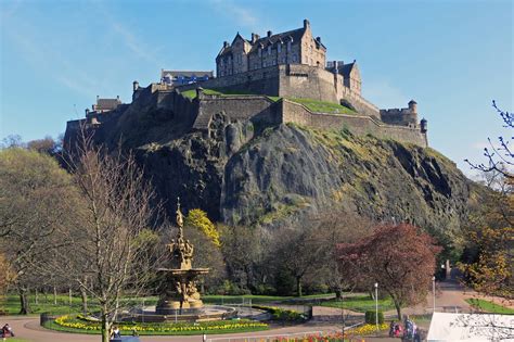 Edinburgh Castle Is Arguably The Citys Most Iconic Landmark As It