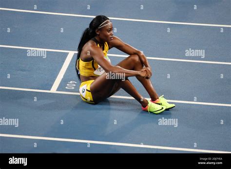 Jamaicas Elaine Thompson Won The Gold Medal In The 200m Women Final Event With Nederlands