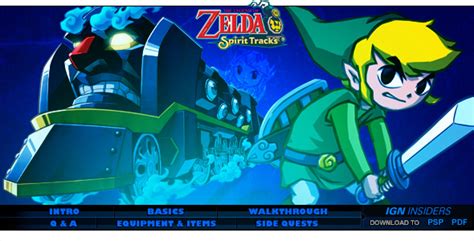 The Legend Of Zelda Spirit Tracks Ds Walkthrough And Guide Page