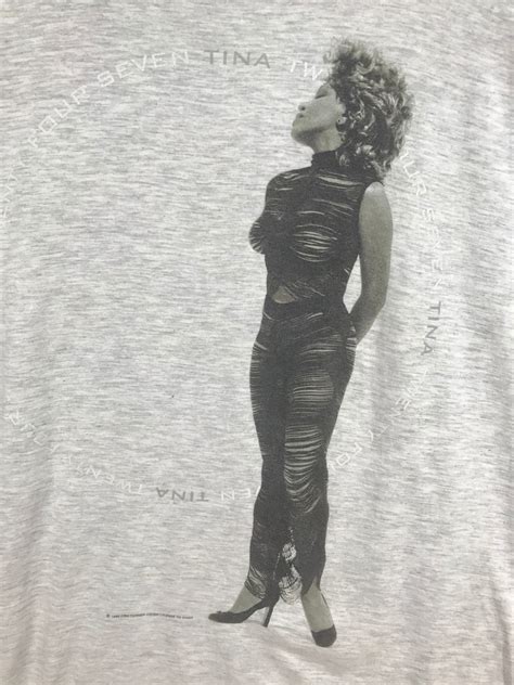 Vintage 90s Tina Turner Tour T Shirt 1999 Tina Turner Under Etsy