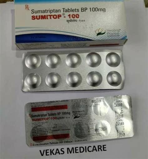 Sumatriptan Tablets Bp Mg At Rs Stripe Jaripatka Nagpur