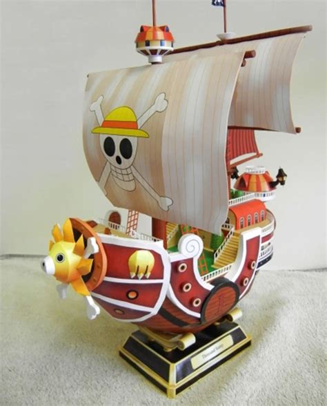 Anime One Piece Luffy Pirate Ship Action Figure Thousand Sunny Going