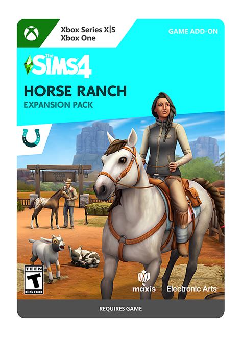 The Sims 4 Horse Ranch Expansion Pack Xbox One Xbox Series X Xbox