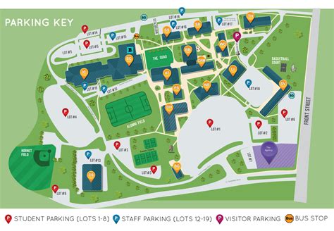 Parking And Campus Map Suny Broome