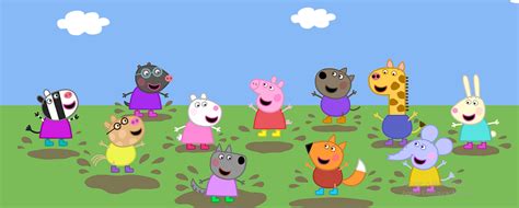 Peppas Friends In Muddy Puddles Peppa Pig Fanon Wiki Fandom