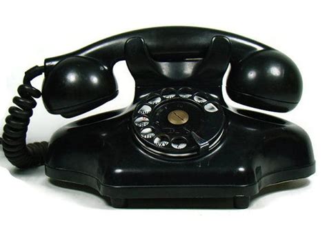 Antique Black Rotary Phone Kellogg Model 925 1945 Rotary Phone
