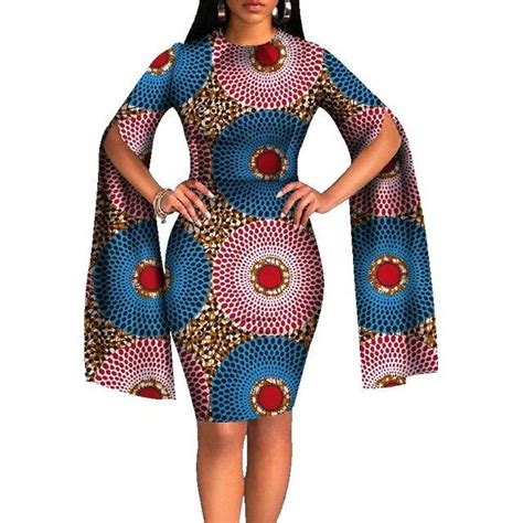 Dashiki African Dresses For Women 2019 Bazin Riche Long Sleeve African Dresses Ankara Fashion