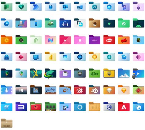 Folder11 Custom Folder Icons For Windows 11 7 By Jangoetama On