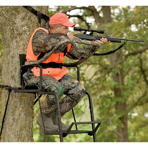 Big Game® 15 Stealth™ Deluxe Ladder Tree Stand 138778 Ladder Tree