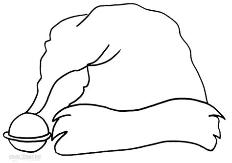 Coloriage Bonnet De Noel A Imprimer  Shintanuxb