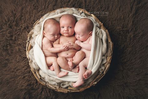 Triplet Newborn Photos Amy Cope Photography