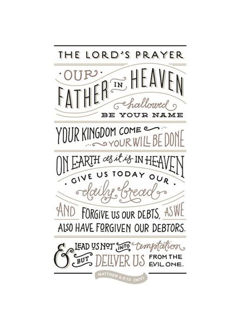 The Lords Prayer With Images The Lords Prayer Prayer Art