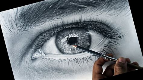 How To Draw Realistic Eye Using Graphite Pencils Step By Step
