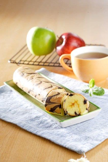 Ide bisnis bolu gulung kukus motif batik. BOLU GULUNG JERUK BATIK Sajian Sedap | Makanan minuman ...