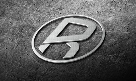 Free 3d Realistic Steel Logo Mark Mockup Psd Good Mockups