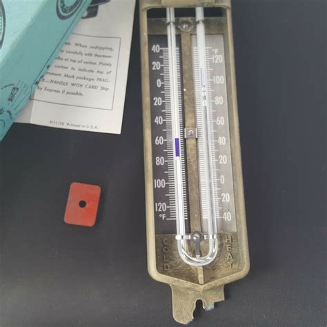 Sybron Taylor Instruments Minmax Thermometer Model 5458 Thermometers