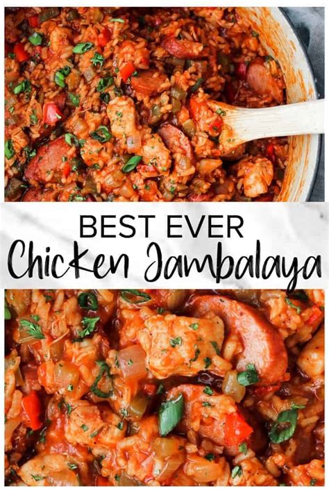 Easy Chicken Jamabalaya Cajun Seasoning Sausage Red Onion Cowart