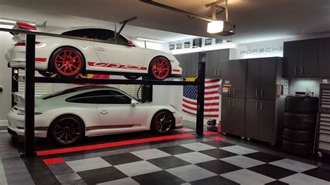 Black, red and white are available in the drop down menu! These Beautiful Porsche Garages Make Us Want to Move In ...