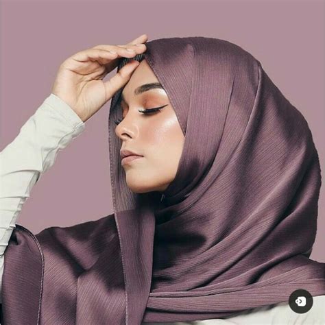 Jual Original Malay Pashmina Crinkle Textured Silk Malay Hijab