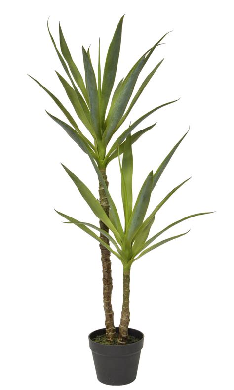 Deluxe Artificial Yucca Plant Artificial Green